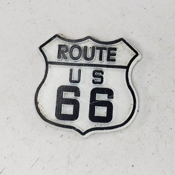 Vintage US Route 66 Magnet Kitchen Fridge - Picture 1 of 3